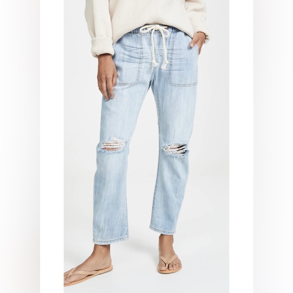 One Teaspoon drawstring pull-on jeans SIZE S NEW no tags